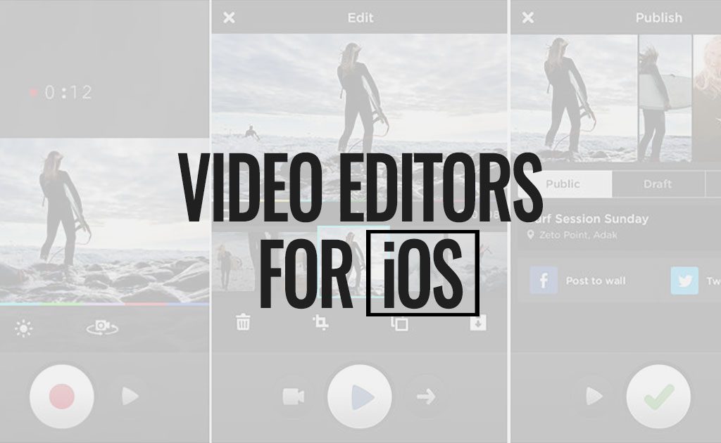 Top 10 Video editors for IOS Apple iPhone 6