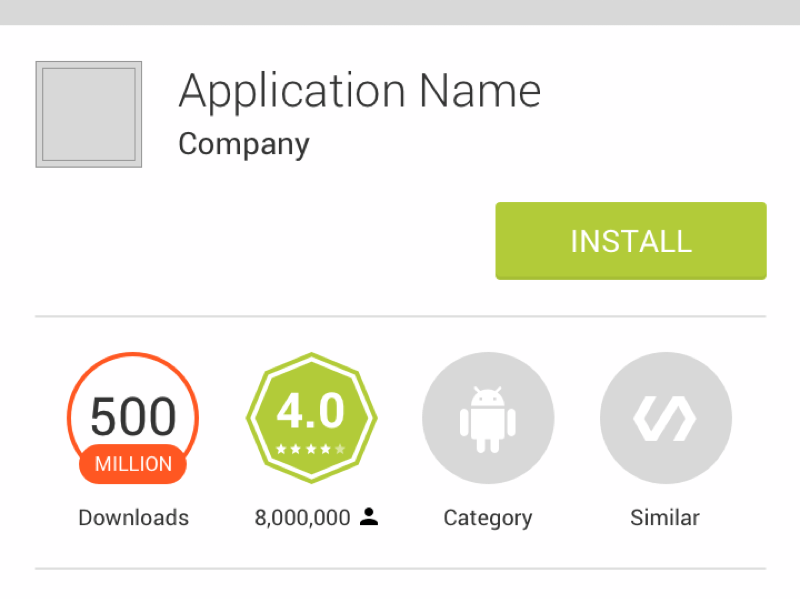increase application downloads in google playstore