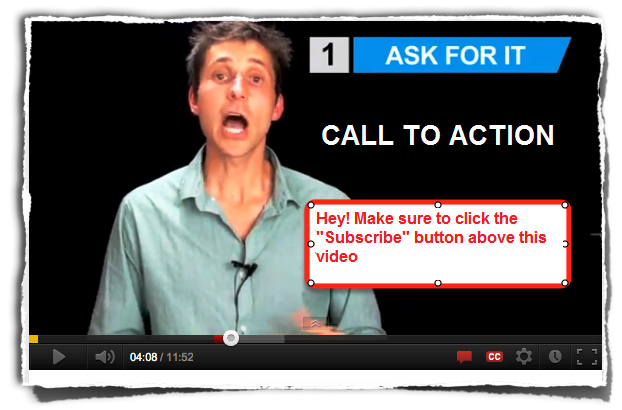 Call To Action in YouTube Success