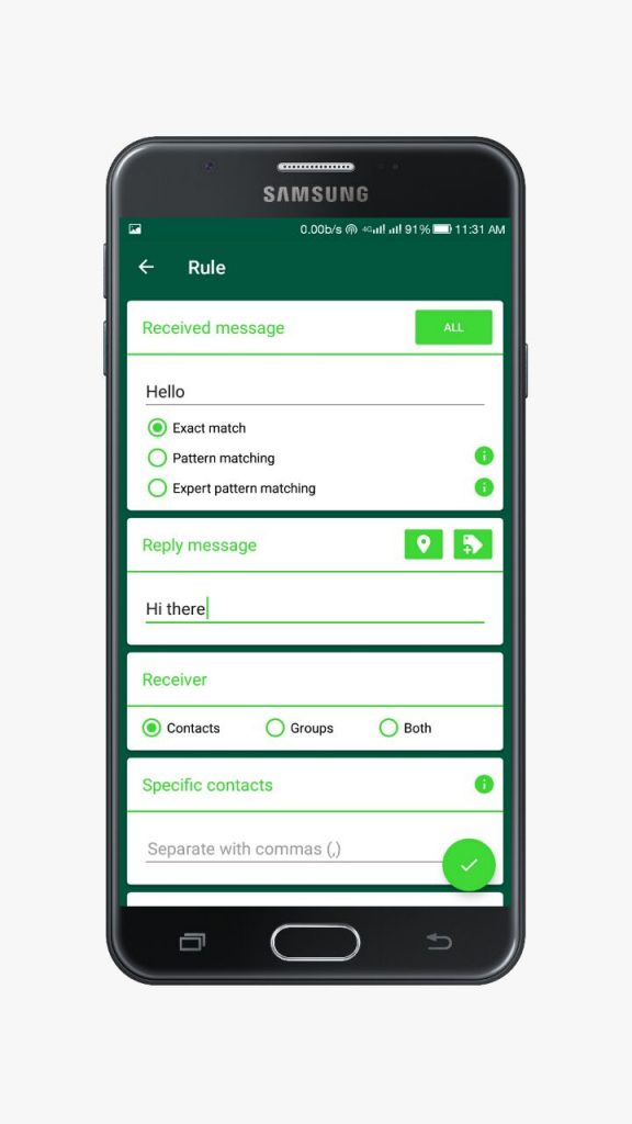 whatsapp auto reply without root