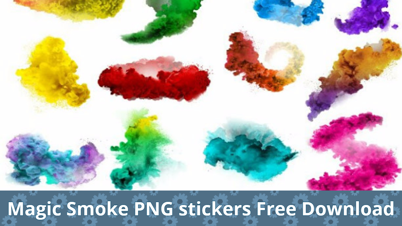 Magic Smoke Png stickers free download picstart