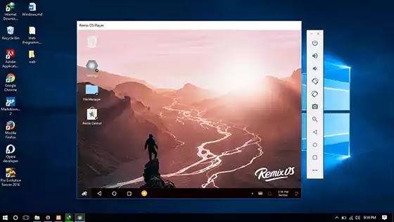 Remix os player emulator for PUBG on PC