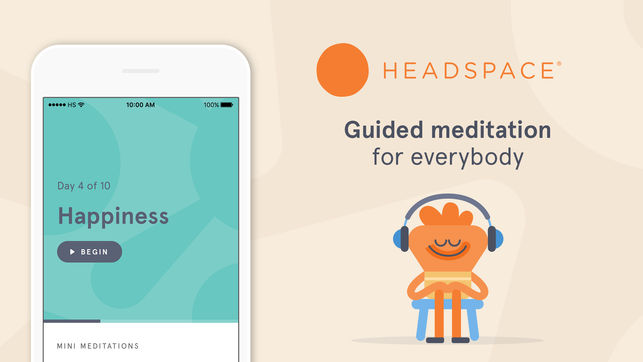 top meditation apps for android and iOS headspace