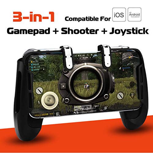 Litake Mobile Game Gamepad Joystick Controller Trigger Fire Button for PUBG FORTNITE