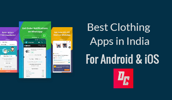 best clothing apps in india for android & iOS