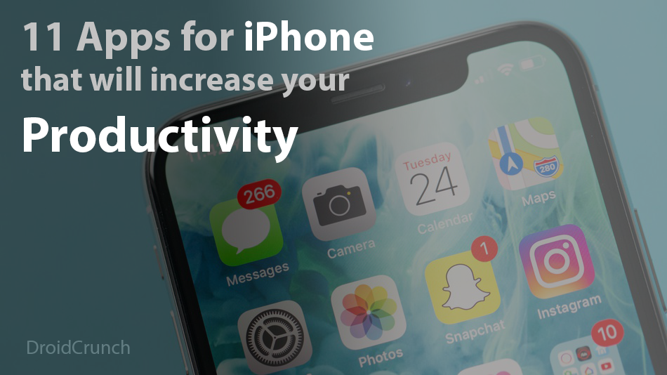 11 Apps for iPhone that will increase your productivity