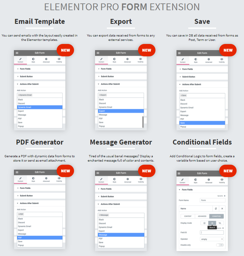 Dynamic Content for Elementor Form Widgets and Extensions