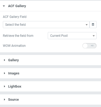 ACF Gallery Dynamic Content Plugin