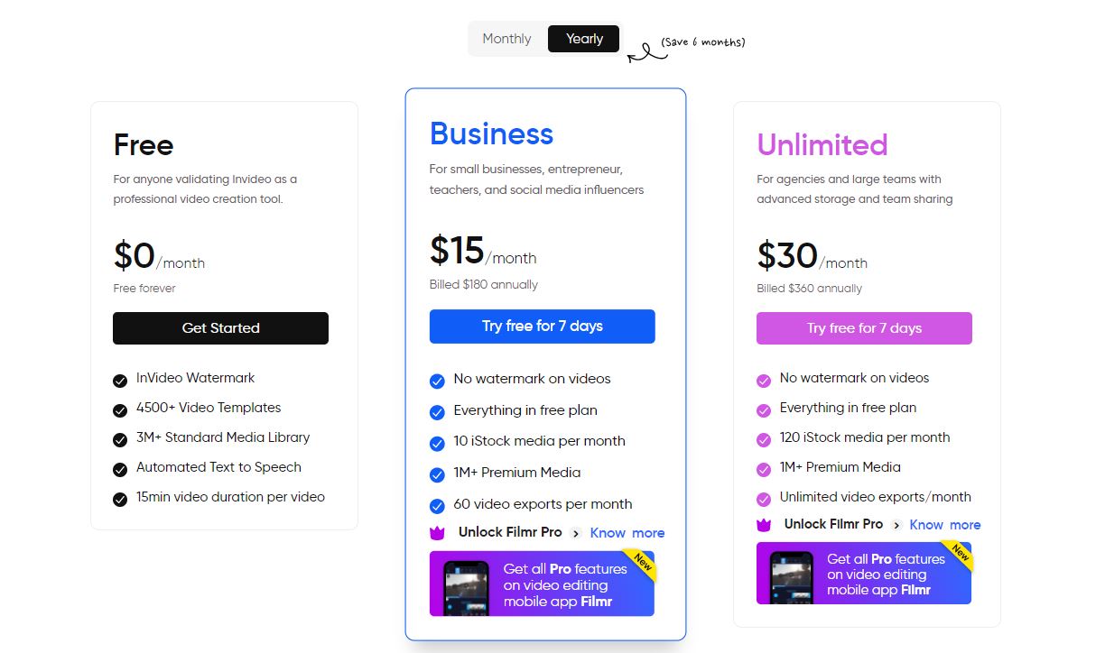 Invideo Pricing and Review