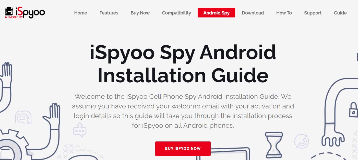 iSpyoo Android Spy Application for Monitoring and Controlling Devices