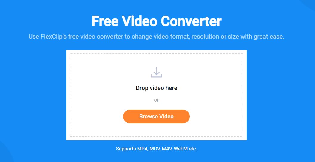 Flexclip Free Video Converter