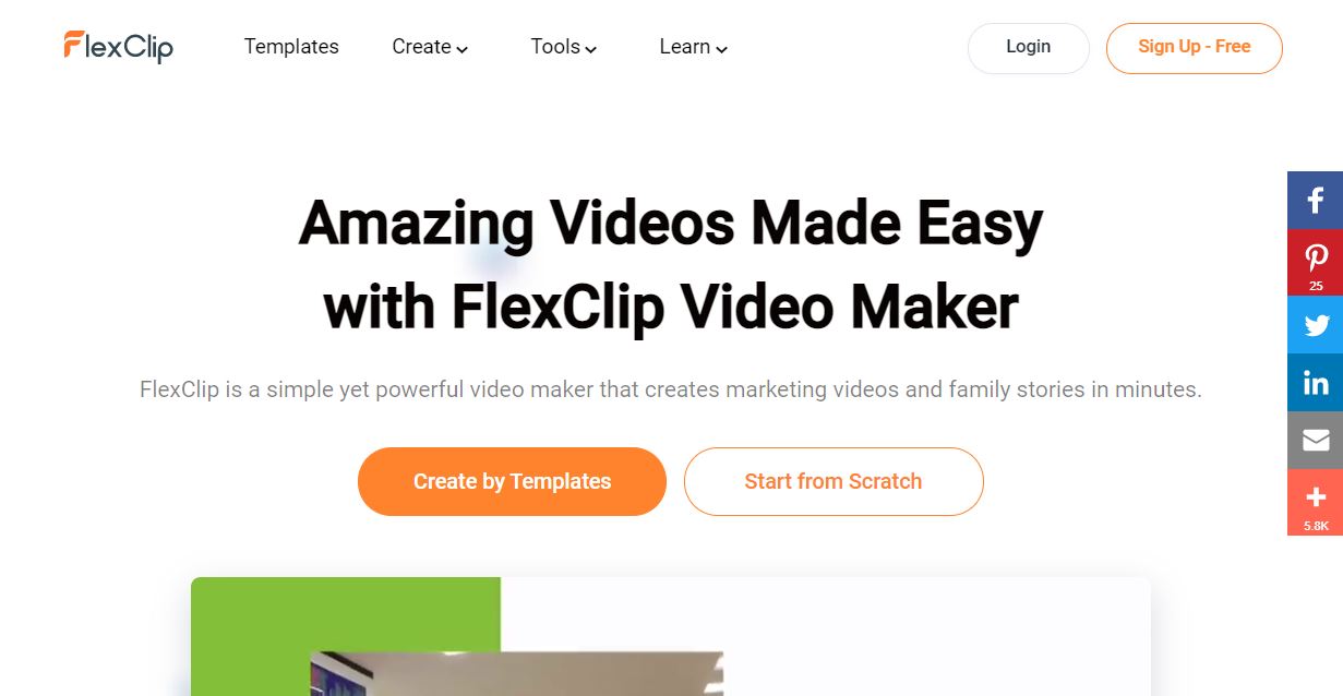 Flexclip Video Editor Review and Features
