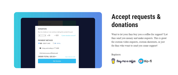 Hy.page Accept Donations