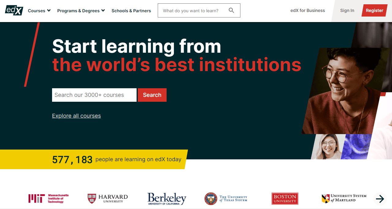 Best Online Learning Platforms - EdX