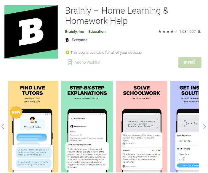 Brainly - Home Learning & Homework Help
