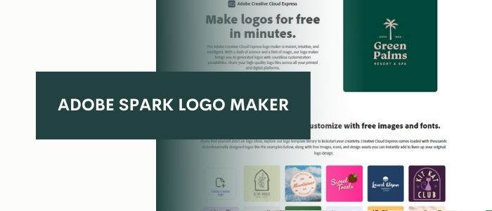 Adobe Spark Logo Maker Online Software