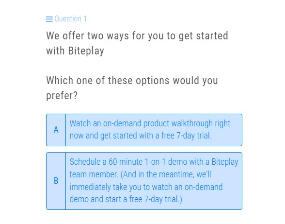 Biteplay Getting Started