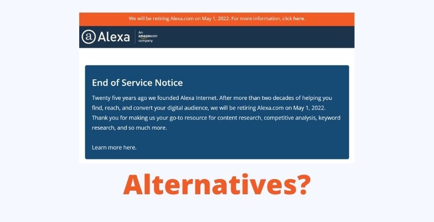 List of Best Alternatives to Alexa.com