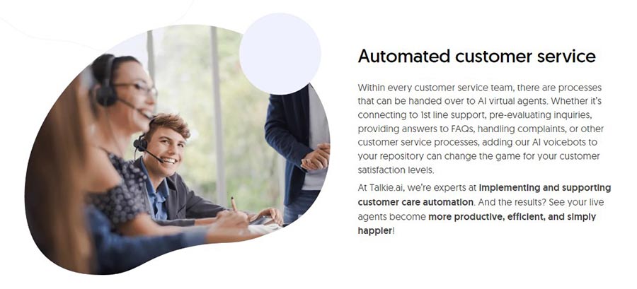 Talkie Customer Service Automation
