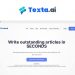 Texta.ai Review, Features, Pricing, Alternatives, Pros & Cons