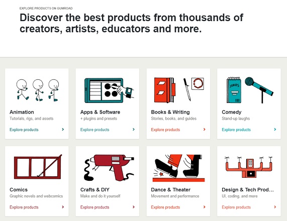 Discover products on Gumroad