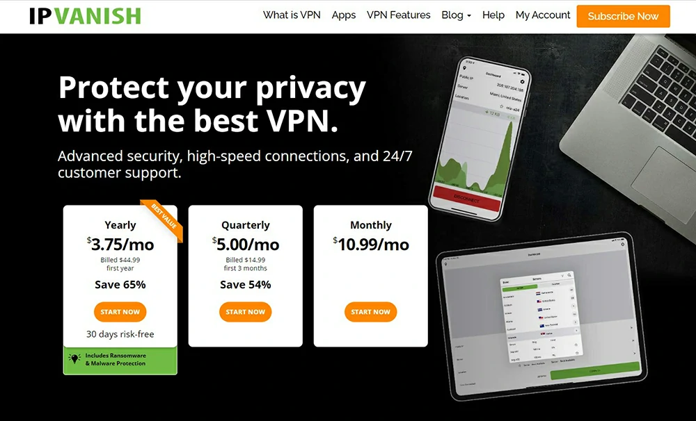 IPvanish VPN Software