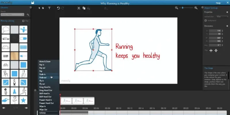Moovly Whiteboard Animation App