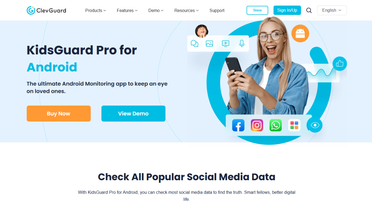 ClevGuard Homepage