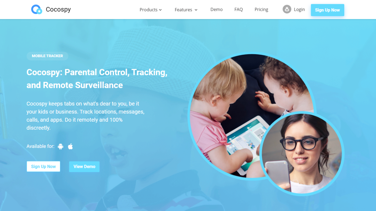 Cocospy Homepage
