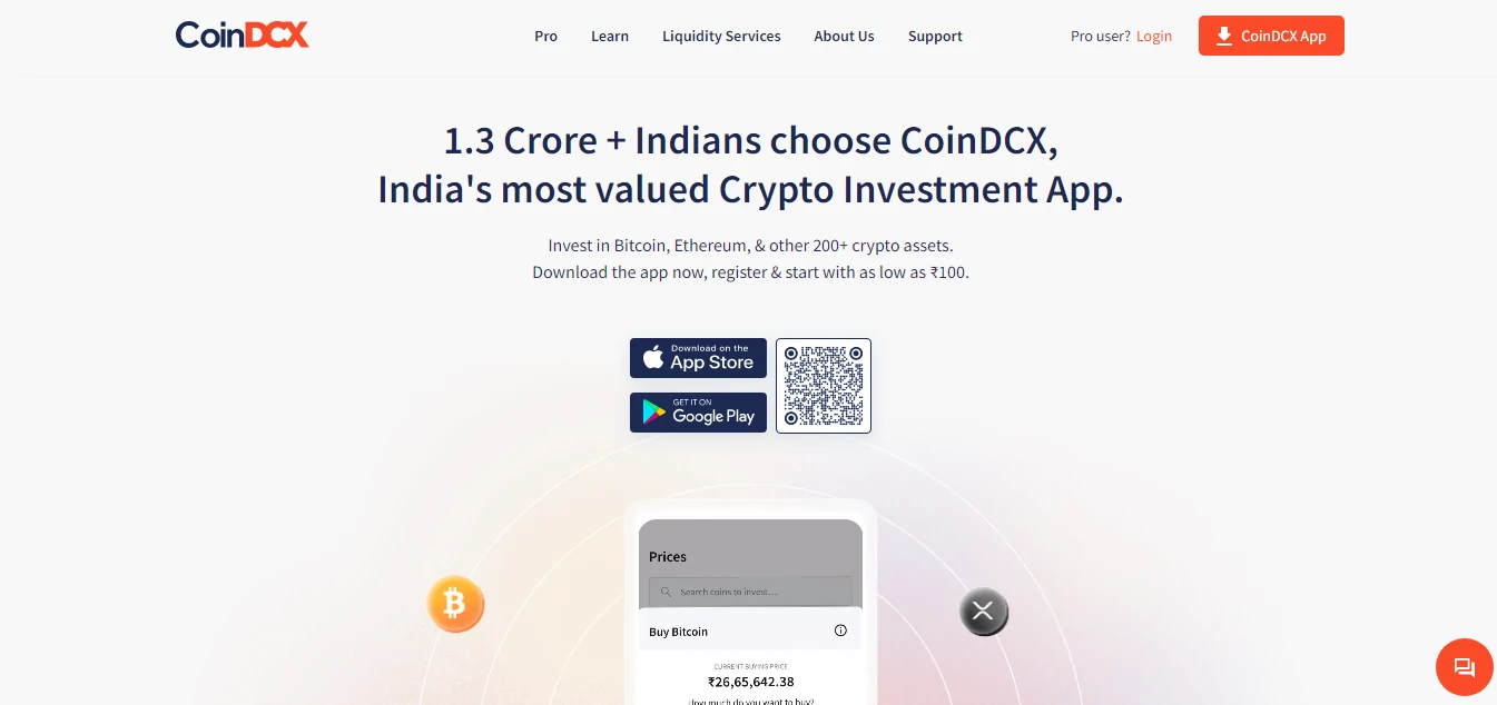 Cryptocurrency Trading App CoinDCX