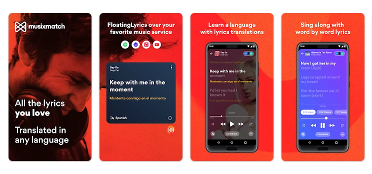 Musixmatch Lyrics