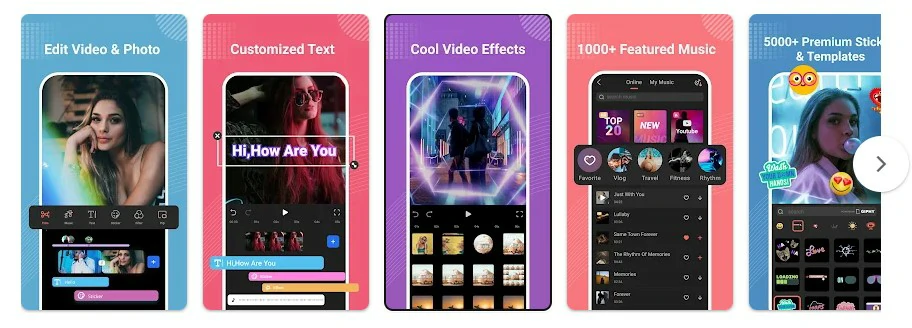 Filmora Go Video Editing App for Mobile