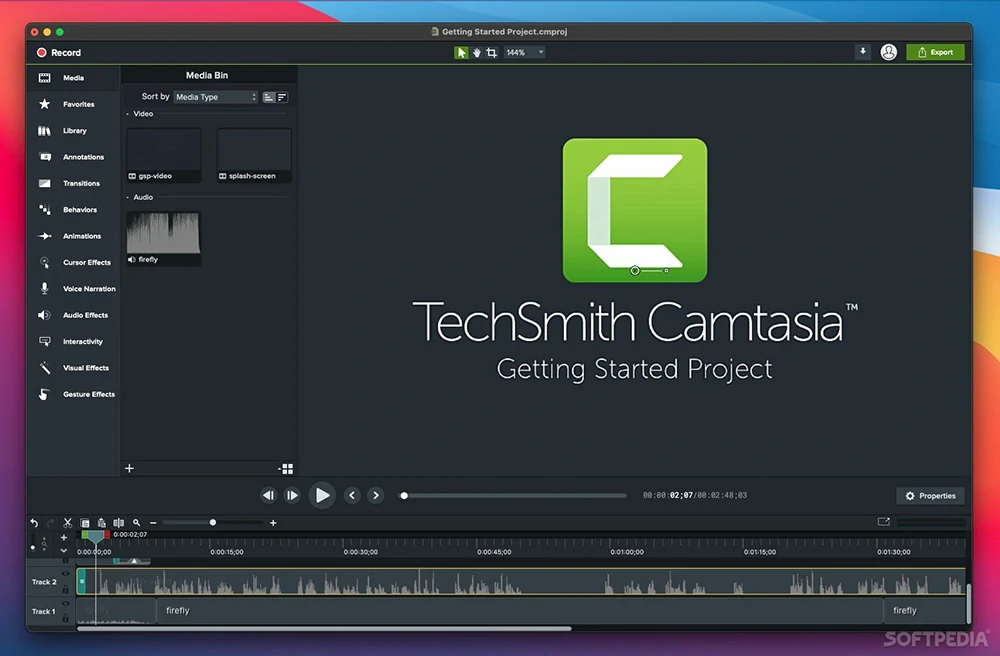 Techsmith Camtasia 2022 Software