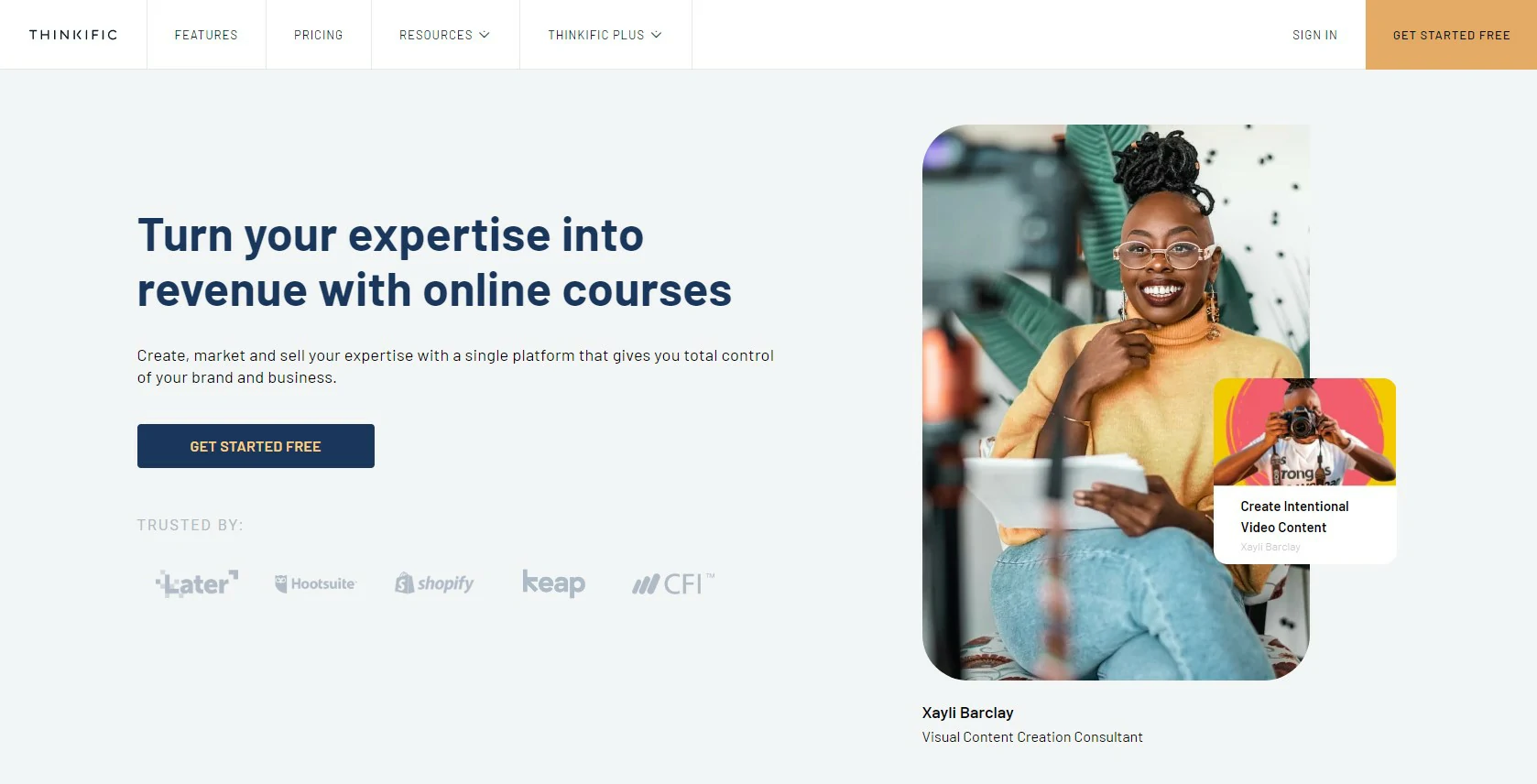 Thinkific - Create, Market & Sell Online Courses