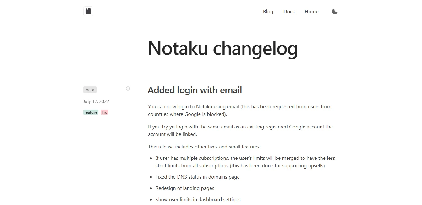 Notaku Website