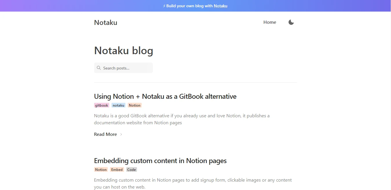 Notaku Website