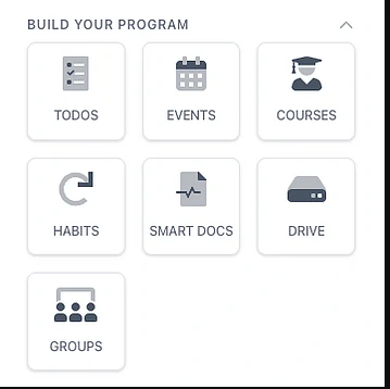 Upcach Feature Program Editor