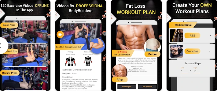 10 Best Fitness & Bodybuilding Apps Pro Gym Workout