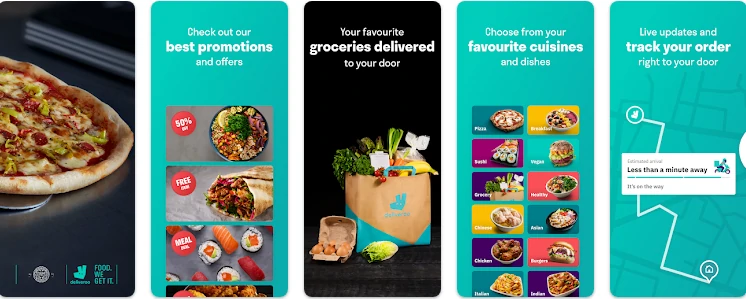 List Of Best Food Delivery Apps for Android & iOS Deliveroo
