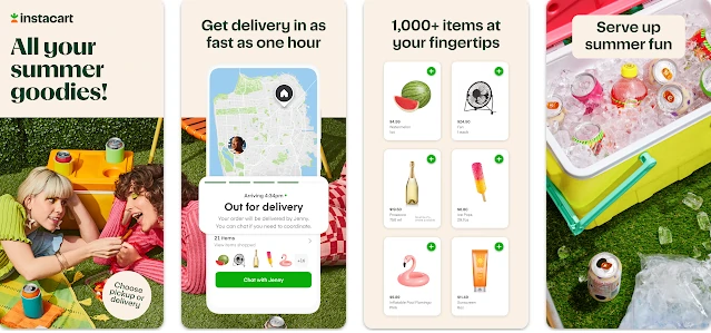 List Of Best Food Delivery Apps for Android & iOS Instacart
