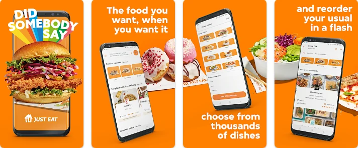 Food Delivery App Just Eat