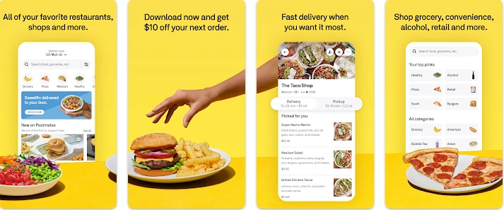 List Of Best Food Delivery Apps for Android & iOS Postmates