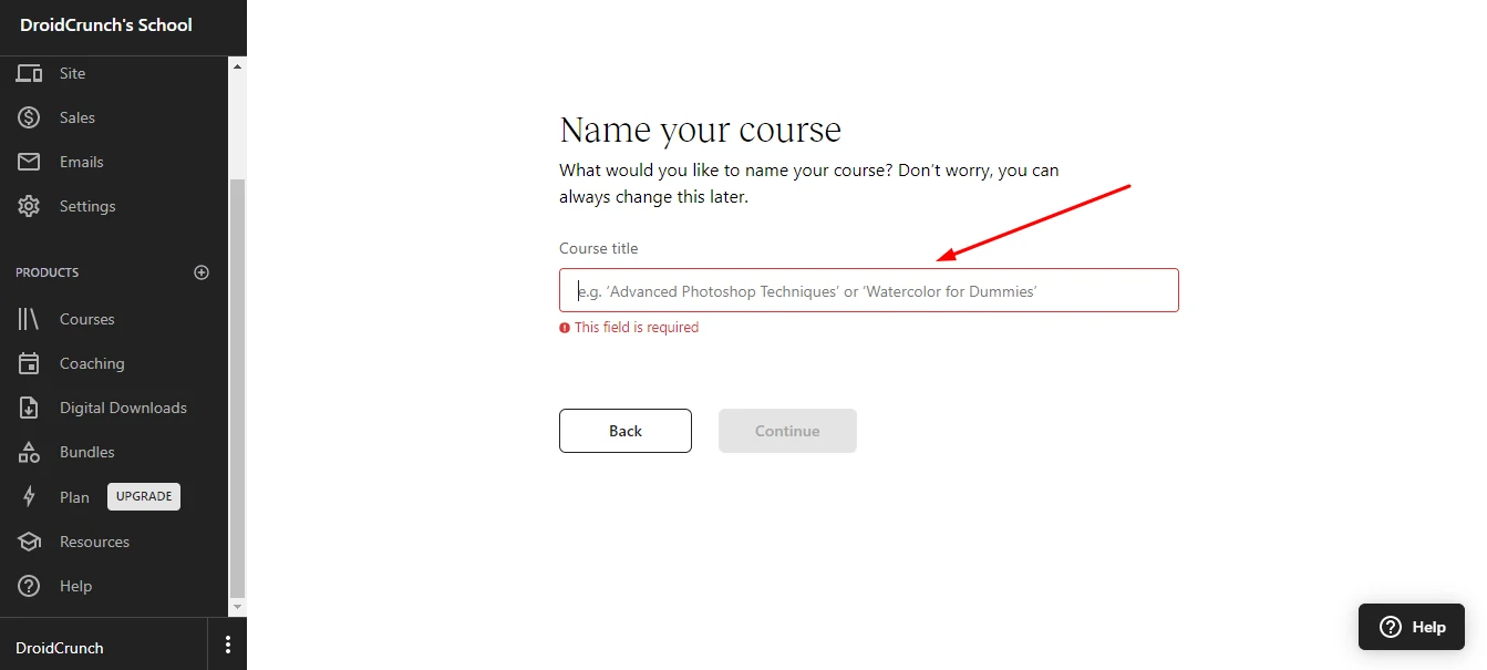 Teachable Reiview Add Your Course Name