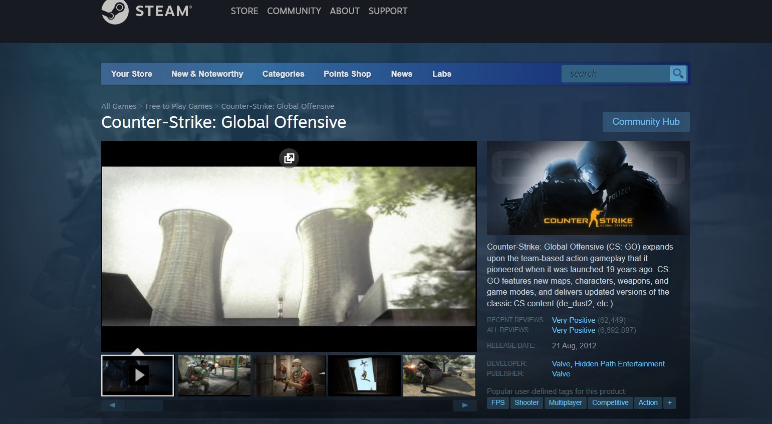 Counter strike global offensive free game