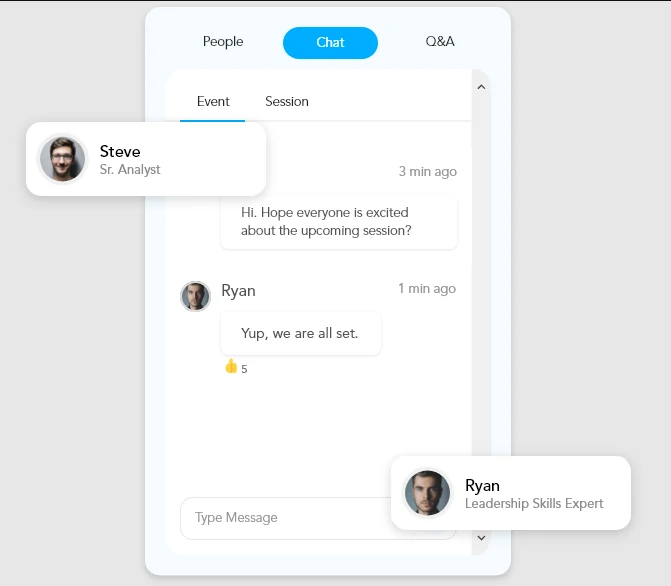 EventZilla Features Attendee Networking