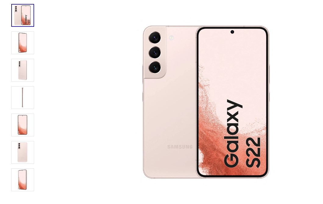 Galaxy s22 smartphone