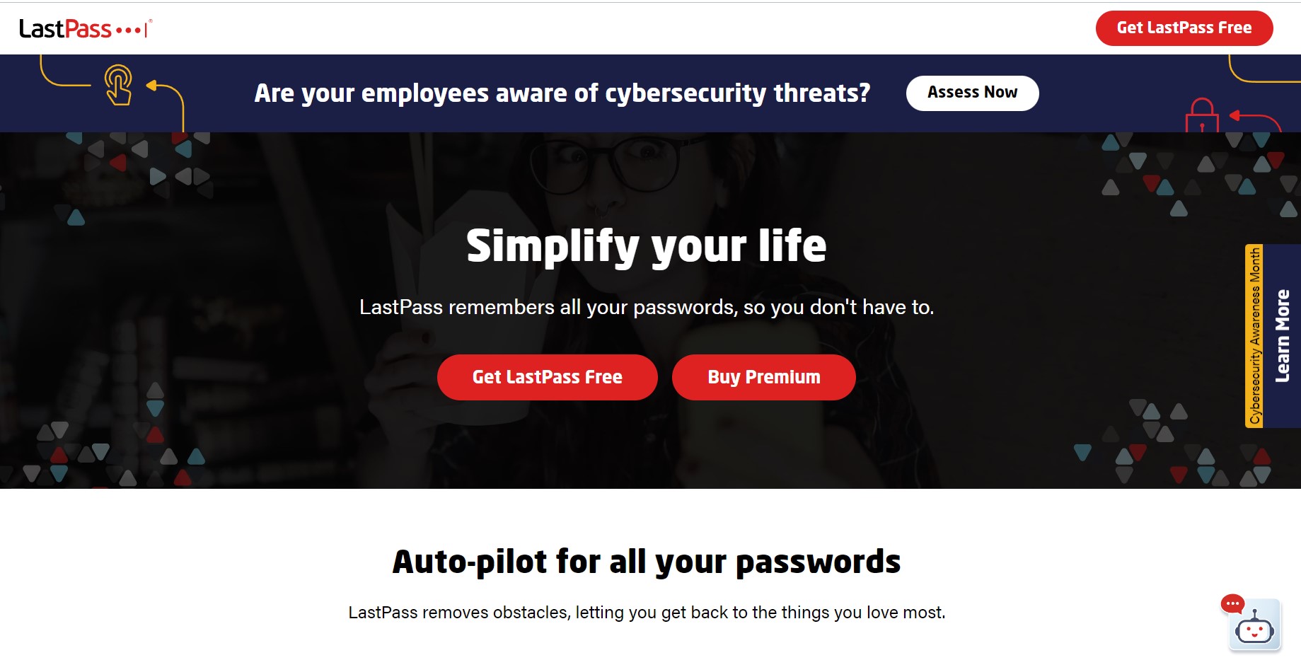 Lastpass password manager tool