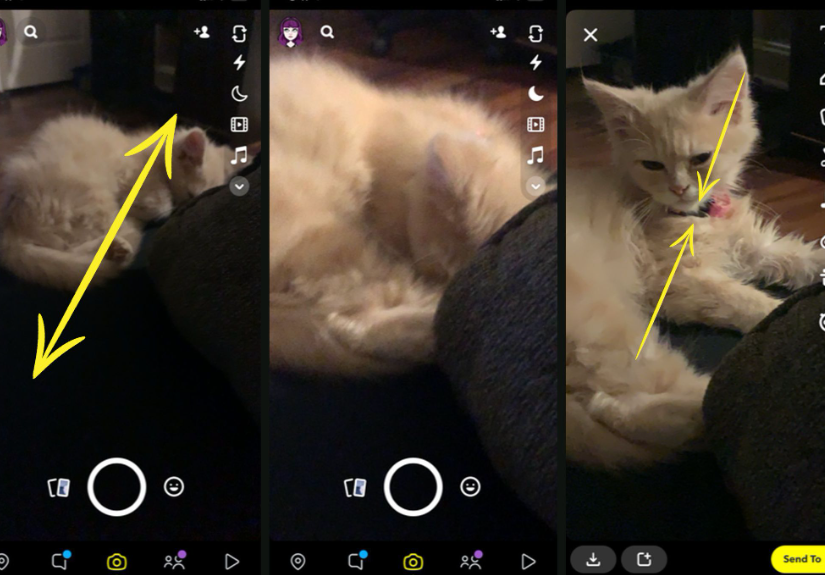 Zoom Feature Snapchat