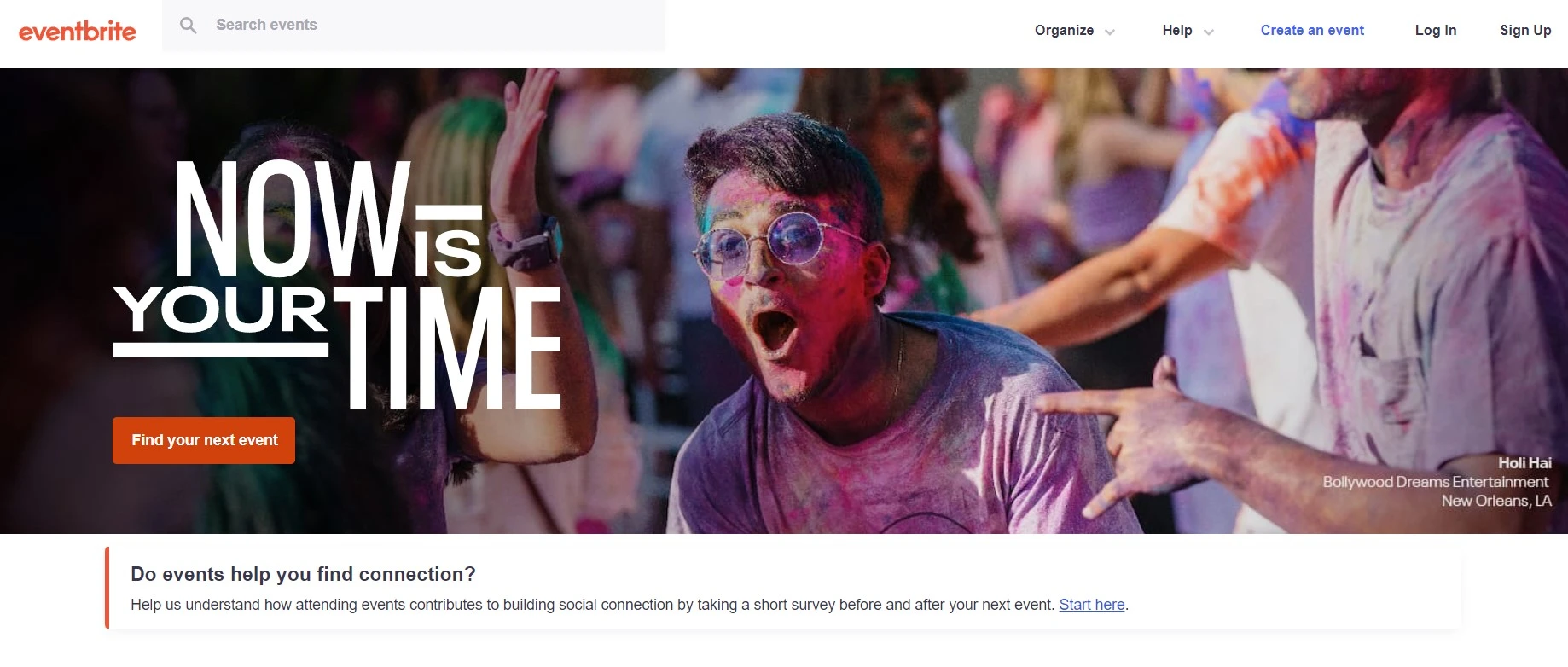 Eventbrite event management tool