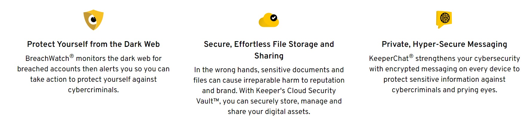 Keeper a secure password manager
